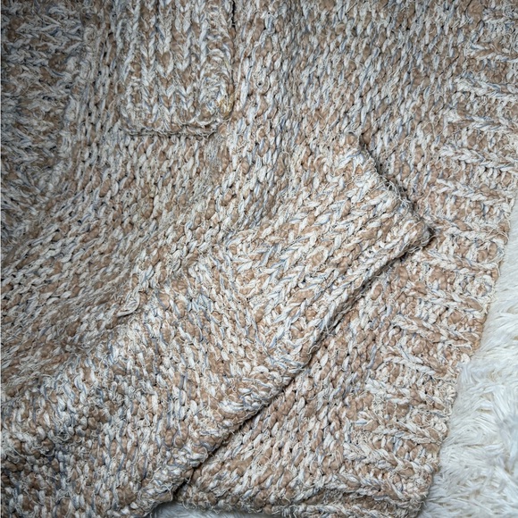 Anthropologie Cozy Marled Beige Knit Sweater - Women - Picture 3 of 5